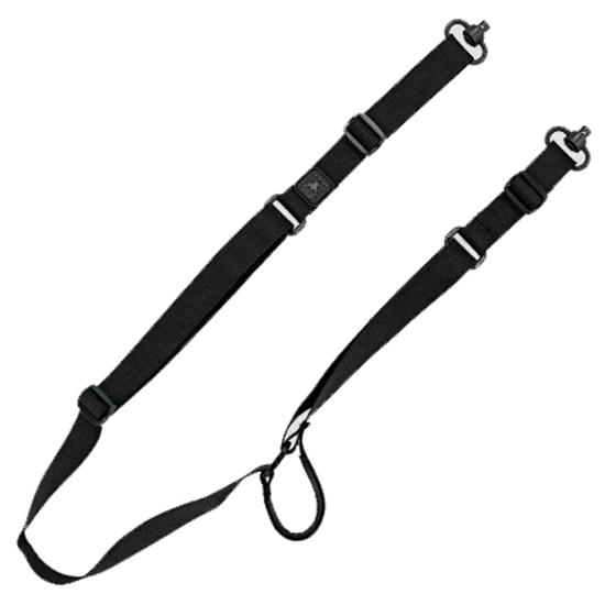 GROVTEC QS 2-POINT SABRE SLING W/SWIVELS BLK - Hunting Accessories